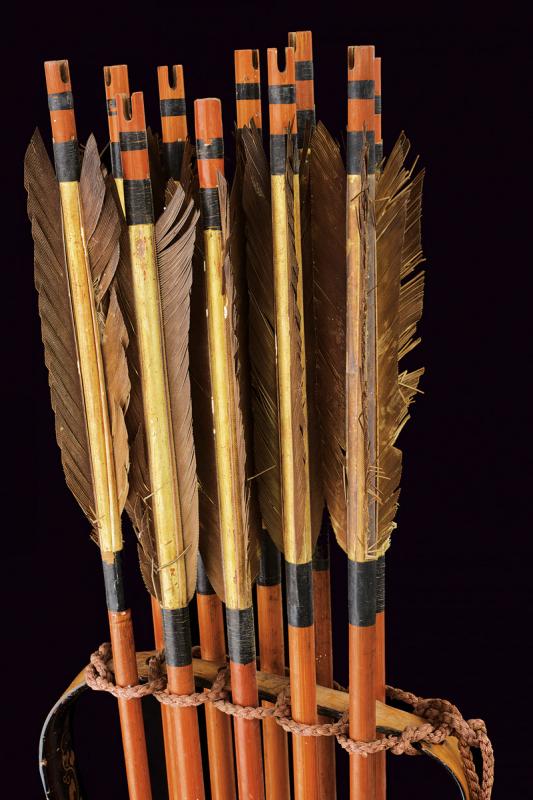 A rare set of two ebira (quivers) - Image 2 of 5