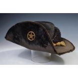 A very rare Texas Cavalry Officer's Confederate hat