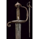 A walloon's type cavalry sword, 1679 pattern