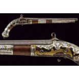 A fine miquelet flintlock pistol