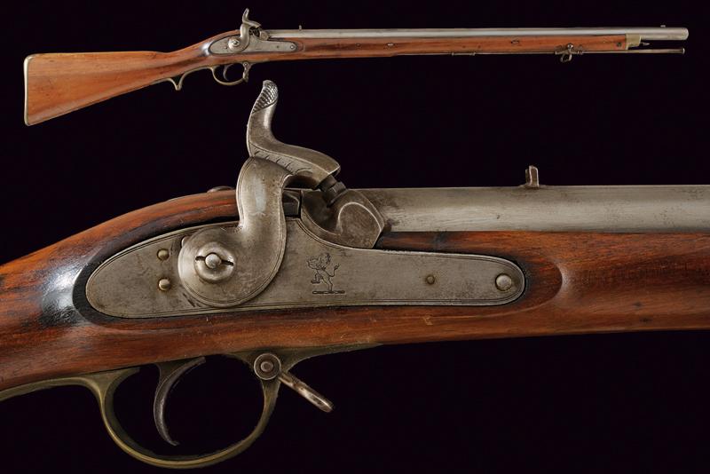 An 1840 model Enfield percussion gun