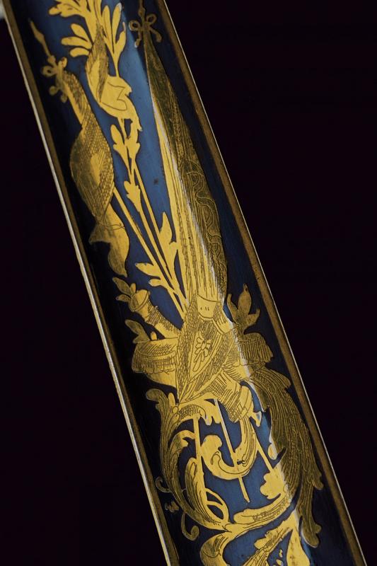 An 1855 model officer's sabre with beautiful blade - Image 4 of 9