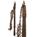 Chain scourge or chain flail