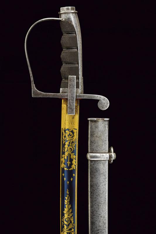 An 1855 model officer's sabre with beautiful blade - Image 3 of 9