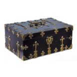 A Victorian ebony box