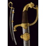 A light cavalry officer's sabre