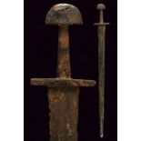 A medieval sword