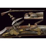 An interesting morlach flintlock gun