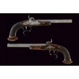 A fine pair of target percussion pistols by Lonfier