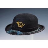 A infantry soldier's 'Porkpie' hat