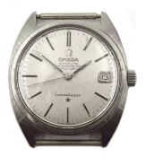 Omega Constellation automatic chronometer stainless steel wristwatch 1968 with original box,