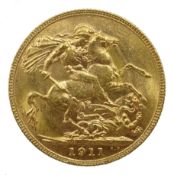 1911 gold full sovereign Perth mint mark Condition Report <a href='//www.