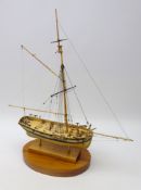 Craftsman built ships model H.M.