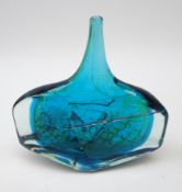 Mdina Axe glass vase, unsigned H23cm Condition Report <a href='//www.