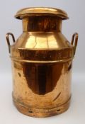 Britton Dairies Ltd, Cardiff copper milk churn,