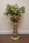 Royal Crown Coronia Classical style Jardinere on stand,