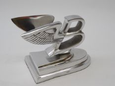 Bentley winged 'B' style car mascot, L20cm Condition Report <a href='//www.