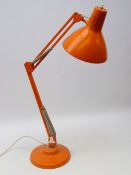 '1001 Lamps' orange Anglepoise desk lamp Condition Report <a href='//www.
