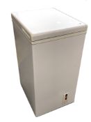 Currys Essential C67CF12 chest freezer, W44cm, H86cm,