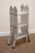 Abru folding aluminium platform ladder,