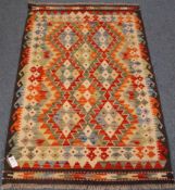 Kelim Choli vegetable wool dye rug,