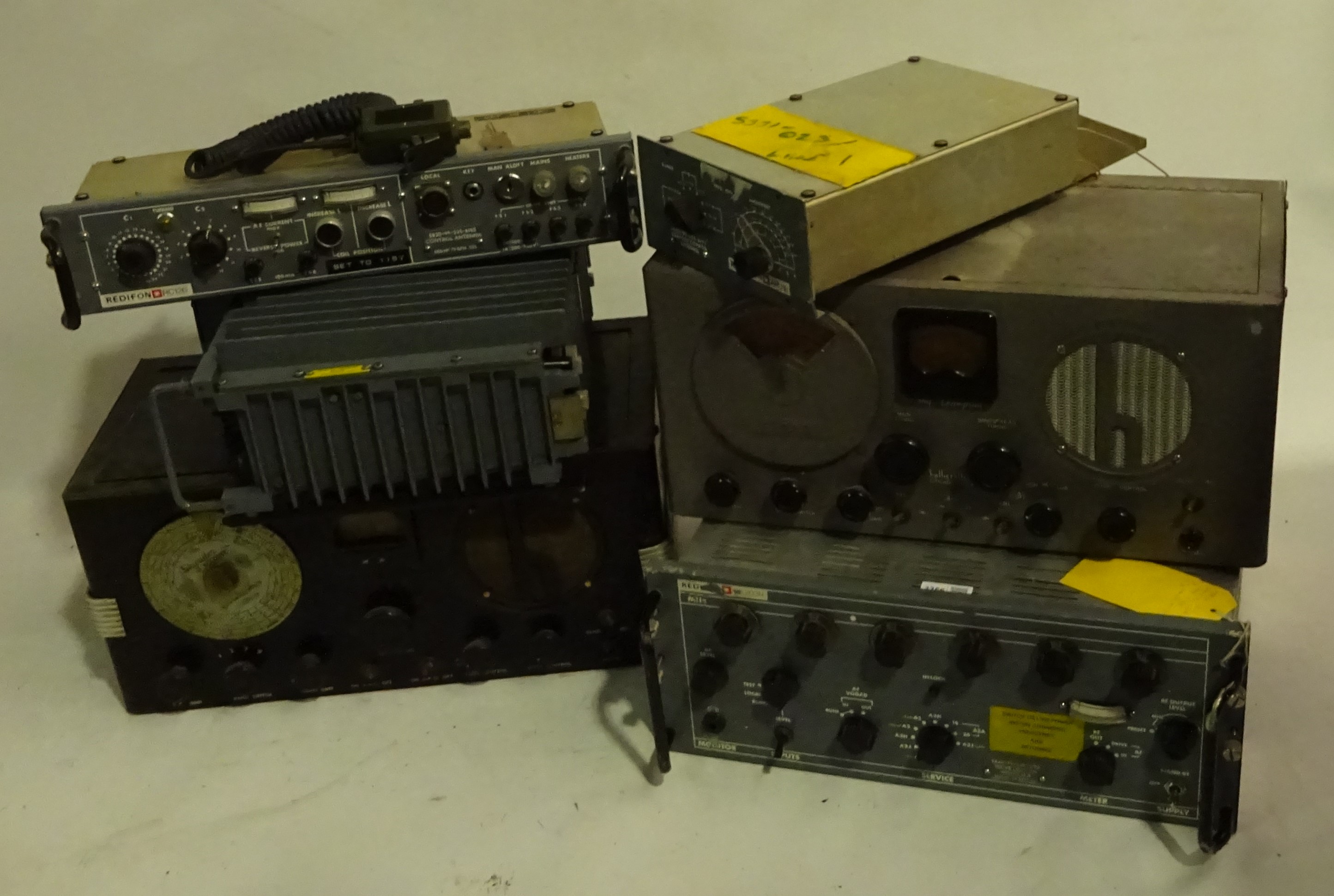 Redifon R200a Computer Redifon communication equipment comprising RC126, ARU18, GA481 and ...
