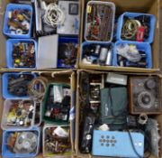 Quantity of communication equipment spares, components, part units etc,