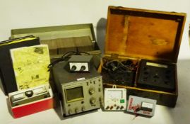 Communication equipment including Navstar 602D Navigator, Philips FM1000, AOR AR-2002 Receiver,