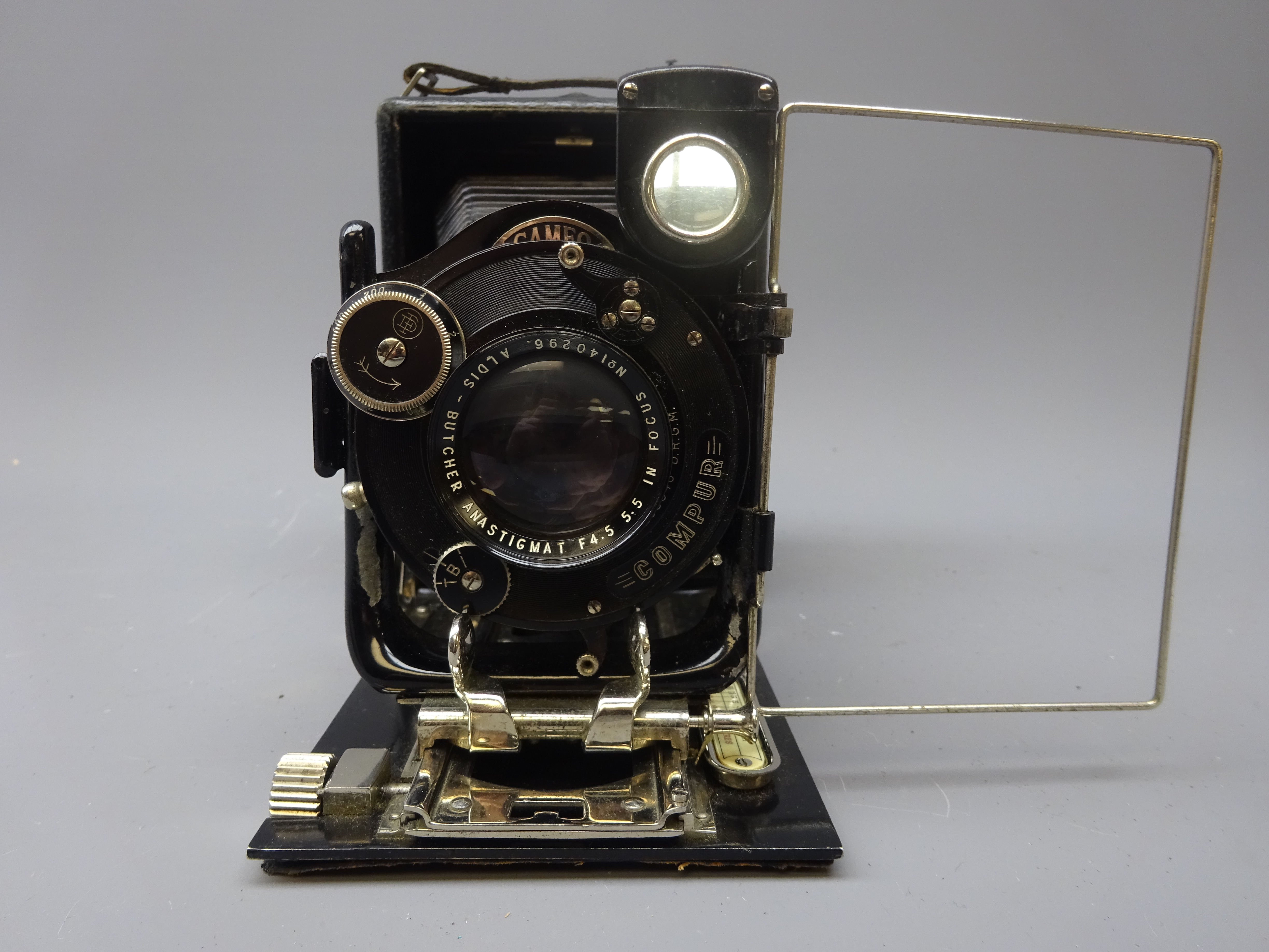 Houghton-Butcher Cameo plate camera with Aldis-Butcher Anastigmat F4.5-5.5 in Focus lens No. - Image 2 of 3