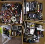 Quantity of communication equipment spare parts, components,