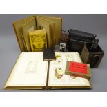 Ernemann Detektiv folding camera in carry case with plate holders,