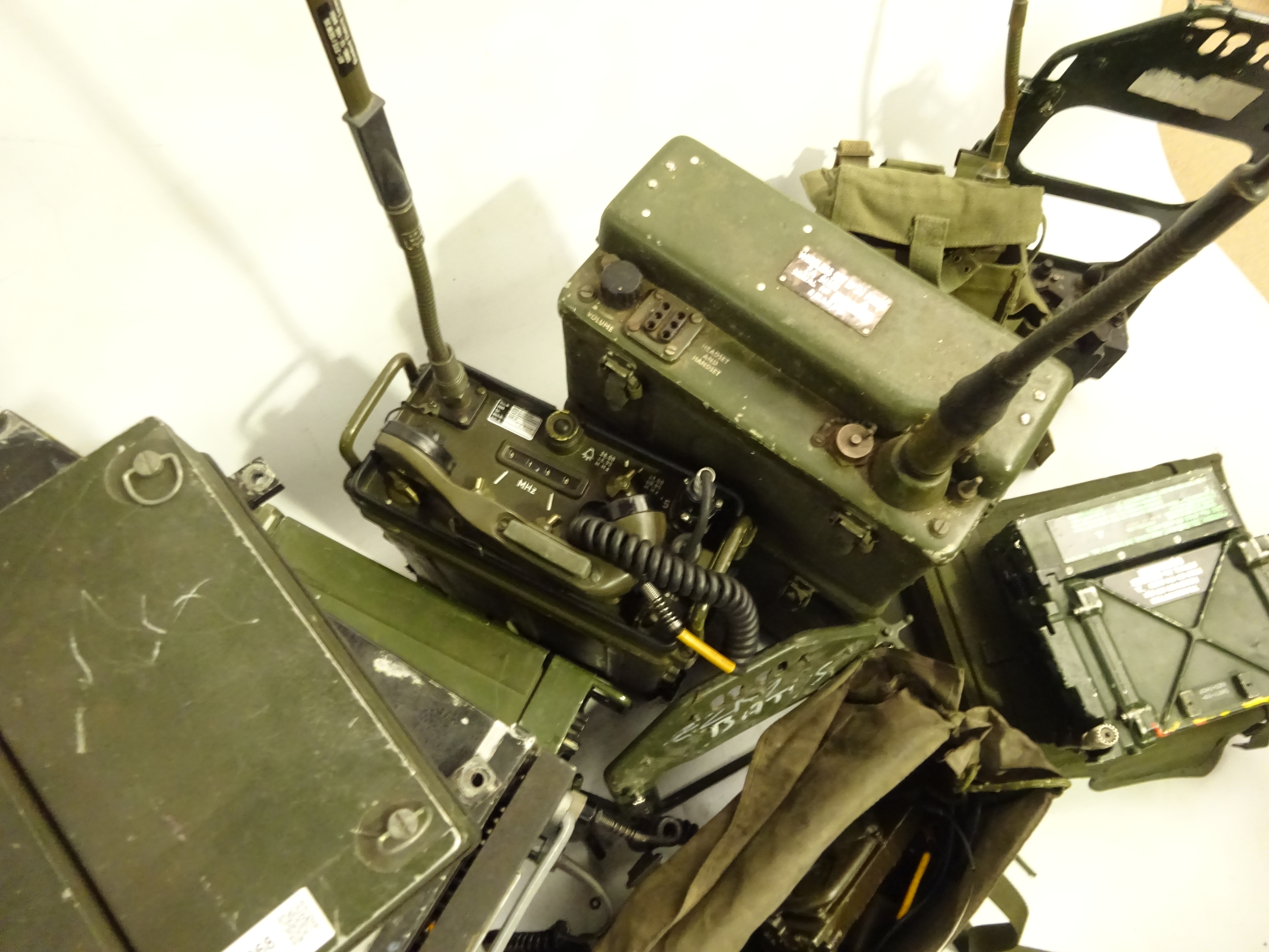 Ex-military communication equipment including various backpack receiver/transmitters, - Image 3 of 3