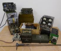 Ex-military communication equipment including Power Supply Set Control monitor,