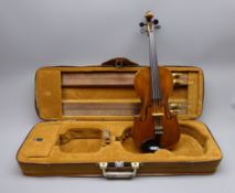 Early 20th century violin by E.R.