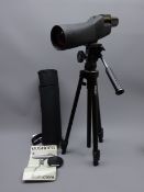 Bushnell Spacemaster II black crackle finish telescope with 22x W.A.