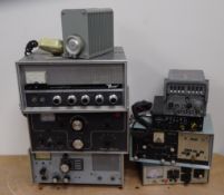 Communication equipment including Bendix Skipper 430 Radio Telephone,