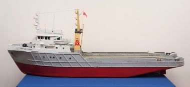 Large scale model of the Offshore Supply Ship Forties Shore IMO No.