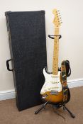 Fender JAP50i Stratocaster left-handed electric guitar, serial no.