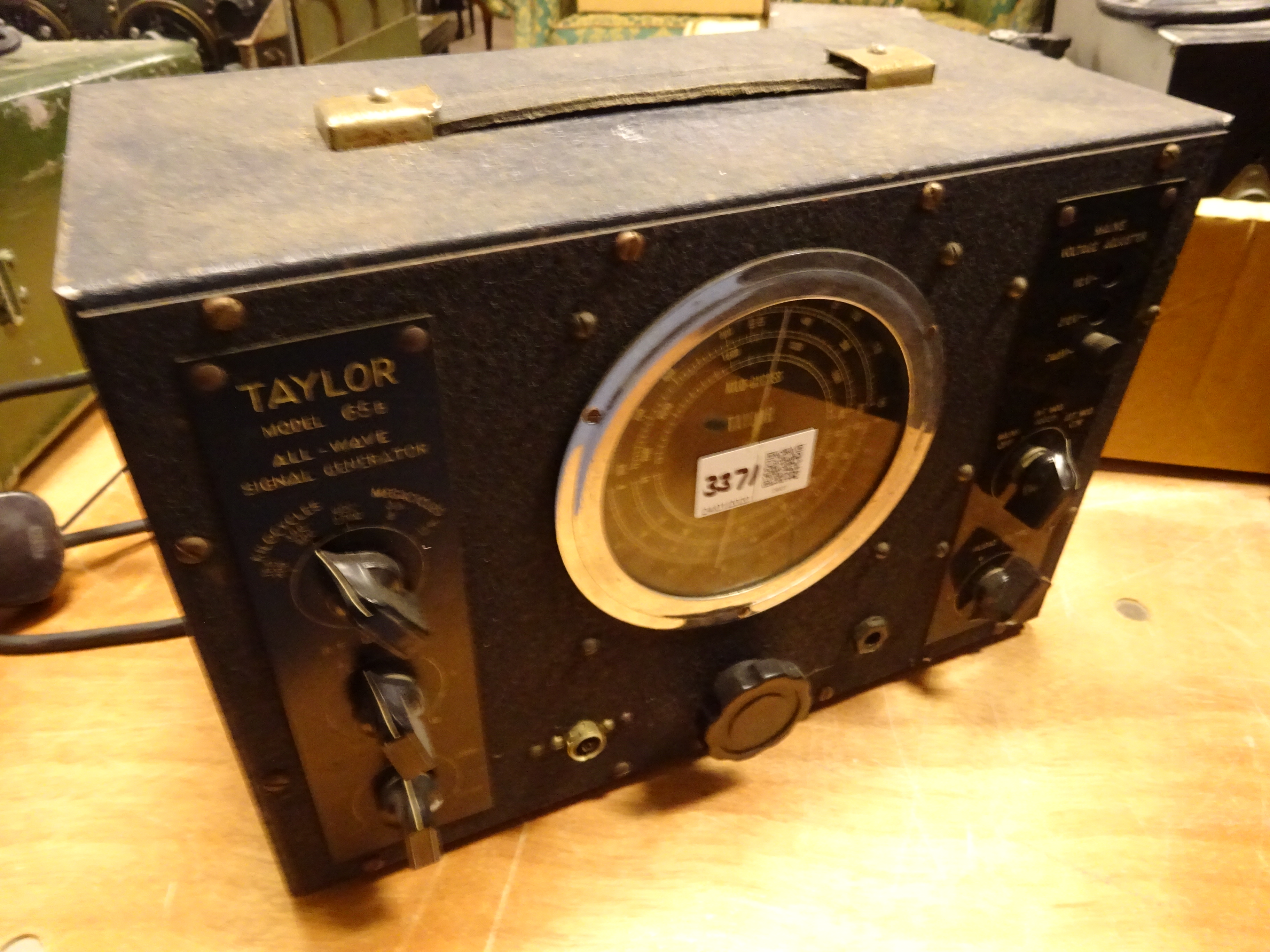 Communication equipment including Taylor Model 65B All-Wave Signal Generator, - Image 3 of 4