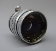 Ernst Leitz Summarit f=5m 1:1,5 chrome lens, Nr.