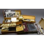 Large collection of photographic negatives,