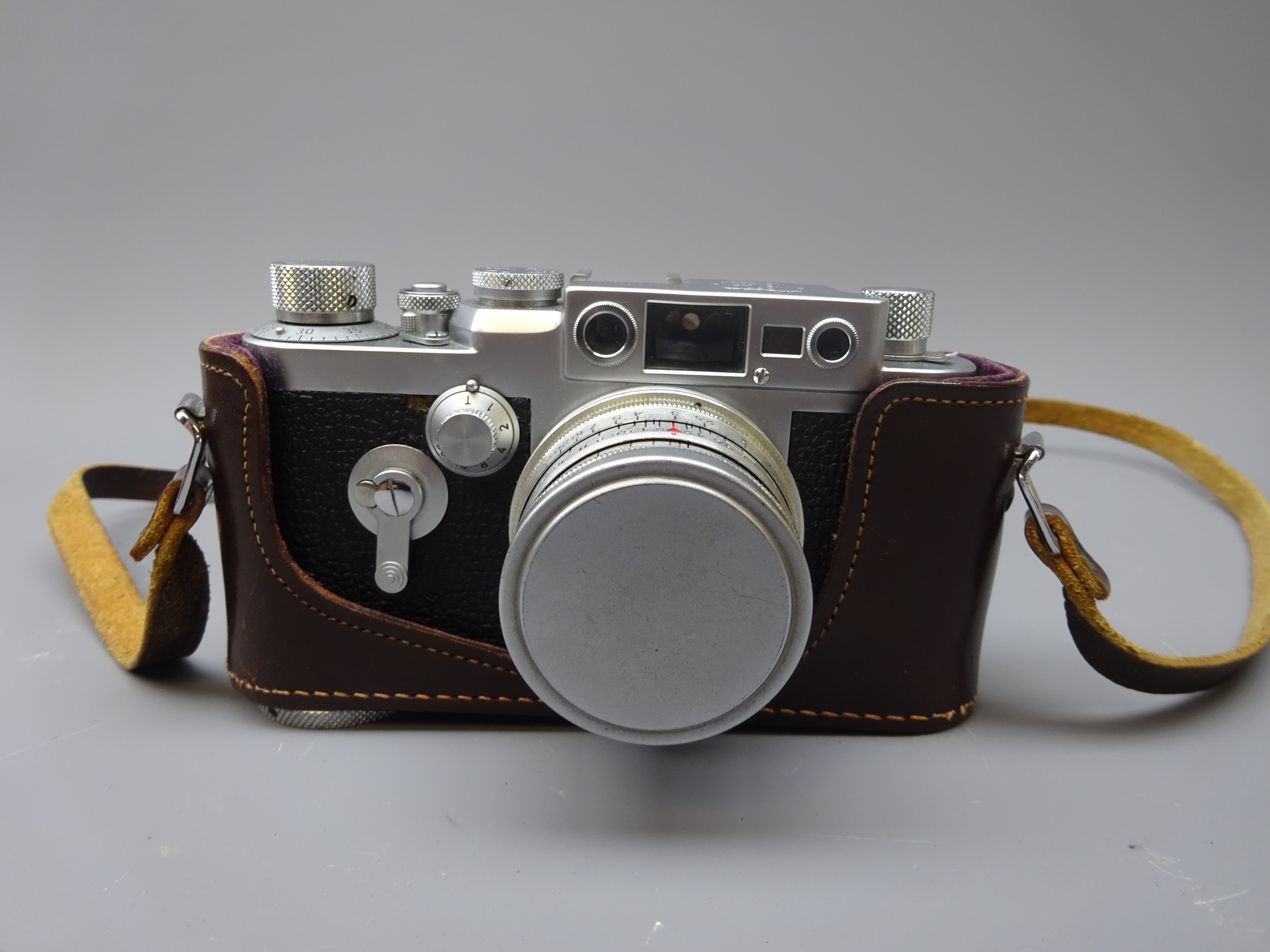 Leica DBP 35mm film camera, Ernst Leitz Wetzlar GMBH Germany Nr. - Image 6 of 7
