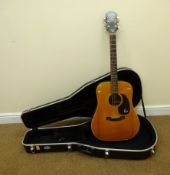 Epiphone FT-145 Texan acoustic guitar L105cm in TGI hard carrying case