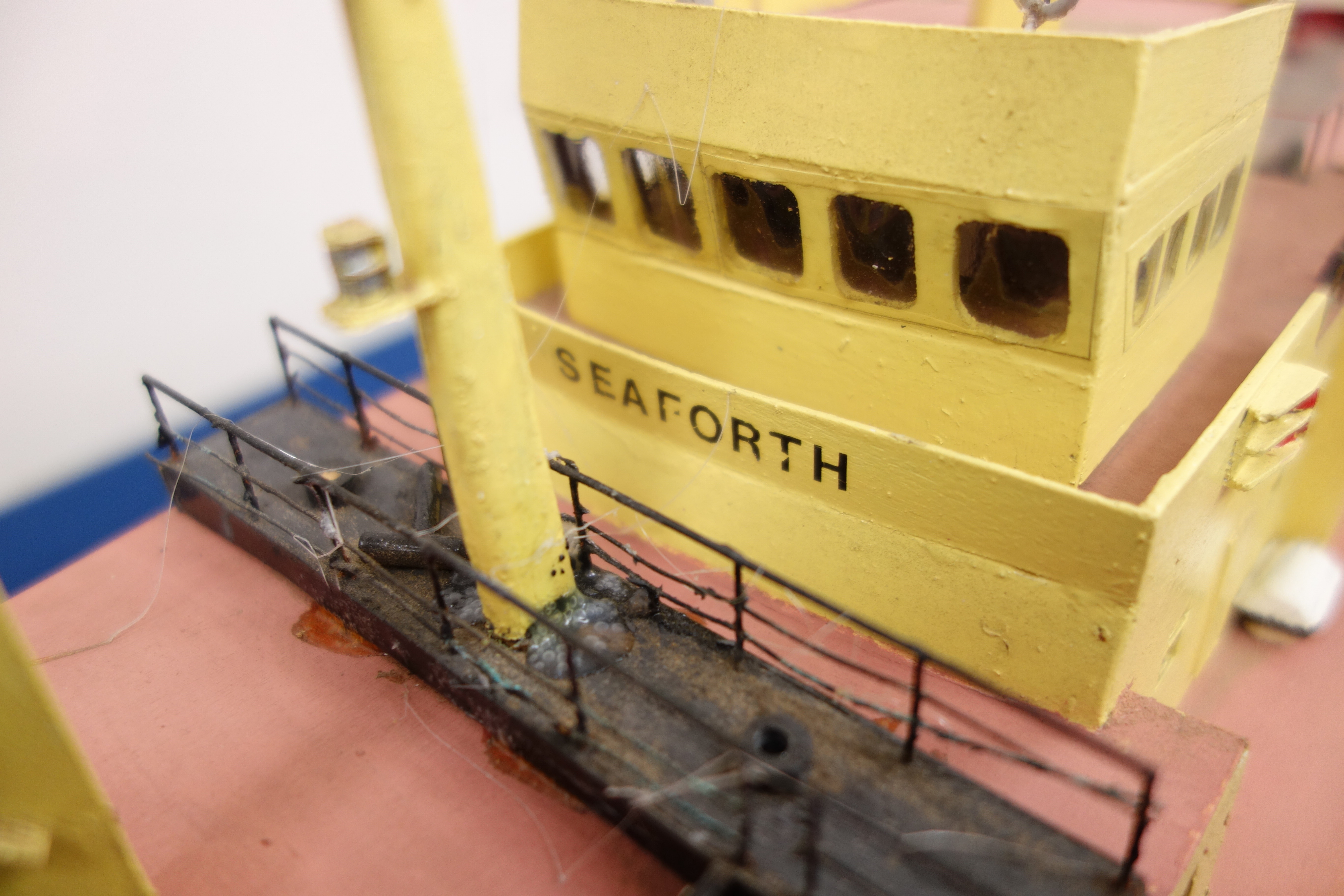 Scale model of the Offshore Supply Ship Seaforth, L90cm, - Image 5 of 5