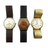 Vintage Everite steel manual wristwatch,