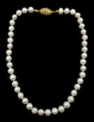 Freshwater pearl necklace,