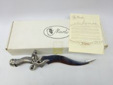 Marto Toledo replica sword, cast with a Dragon,