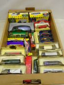 Collection of diecast boxed vehicles including Vanguards, Matchbox,