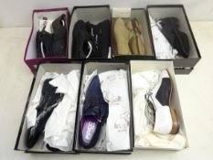 Seven pairs of leather and other shoes by Psyco, Charles Jourdan, Muratti and Moresch,