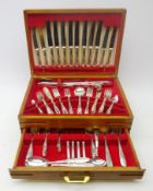 Stanley Rogers & Son canteen of 'Irene' pattern silver-plated cutlery,